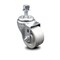 Service Caster Semi Steel Swivel Threaded Stem Caster w/Roller Bearing - 3" Wheel & 12MM Stem SCC-TS20S315-SSR-M1215 - alternate 2